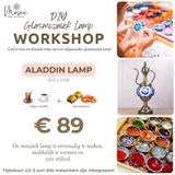 Glasmozaïek Lamp DIY Workshop Amsterdam