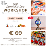 Glasmozaïek Lamp DIY Workshop Amsterdam