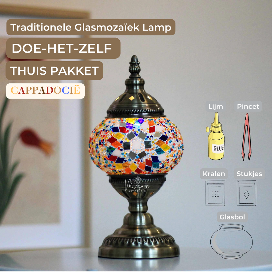 Tafellamp Doe-Het-Zelf Thuis Pakket "CAPPADOCIË"