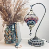 ''Regenboog'' Handgemaakte Mozaïek Zwaan Lamp