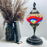 ''Regenboog'' Handgemaakte Mozaïek Zwaan Lamp