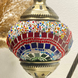 ''Regenboog'' Handgemaakte Mozaïek Zwaan Lamp