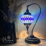 ''Oceaan'' Handgemaakte Mozaïek Zwaan Lamp