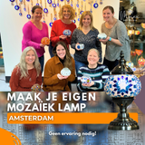 Glasmozaïek Lamp DIY Workshop Amsterdam