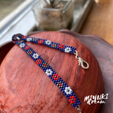 Miyuki Armbanden | Donker Blauw