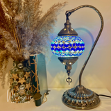 ''Oceaan'' Handgemaakte Mozaïek Zwaan Lamp