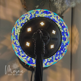 ''Oceaan'' Handgemaakte Mozaïek Zwaan Lamp