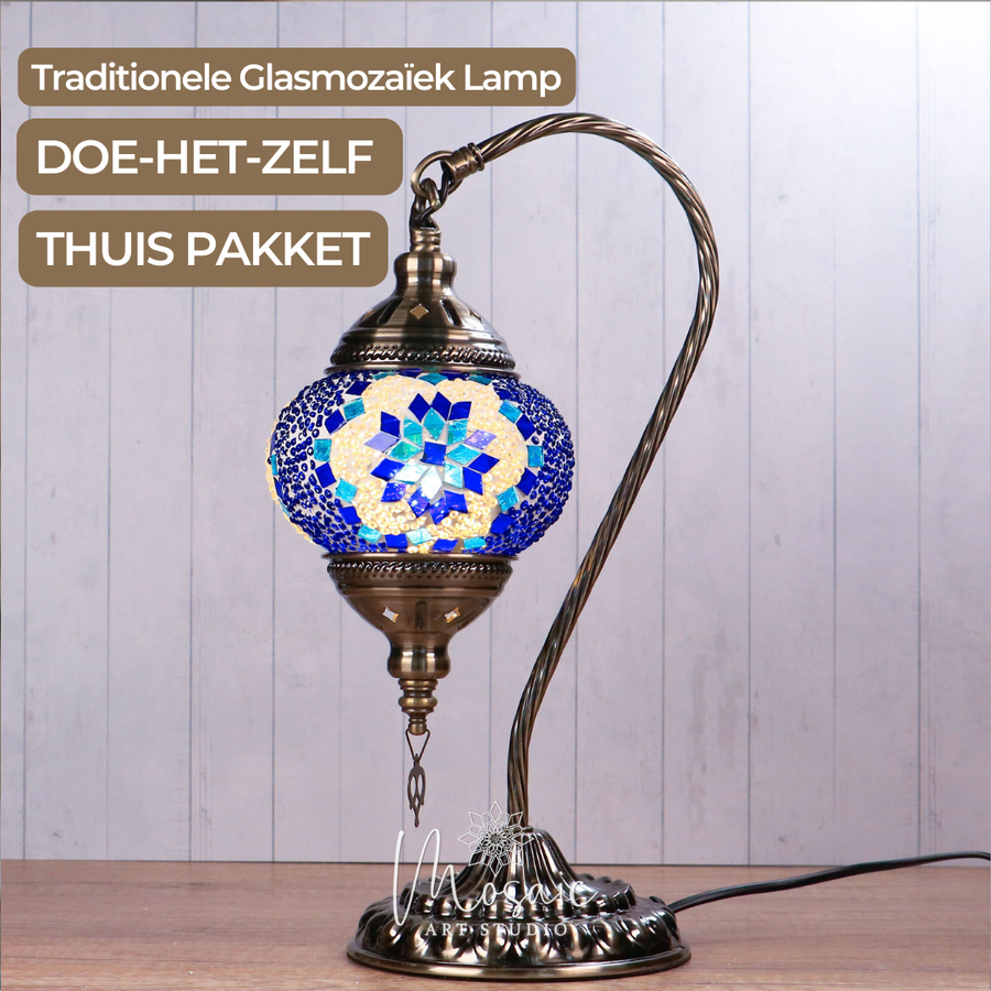 Mozaïek Zwaan Lamp Doe-Het-Zelf Thuis Pakket